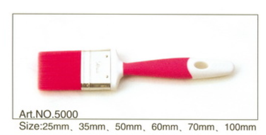 From 20mm to 100mm plastic or wooden handle pure bristle high quality paint brush No.5000