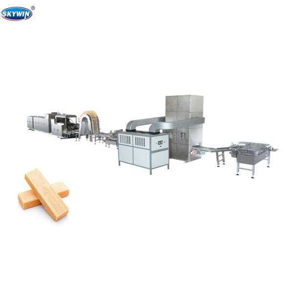 Skywin Spreading Cream Wafer Production Line 80-300kg/h Capacity