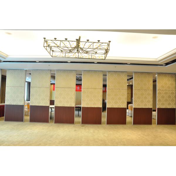 Multi Color Banquet Hall Movable Partition Wall Operable Floor to Ceiling System