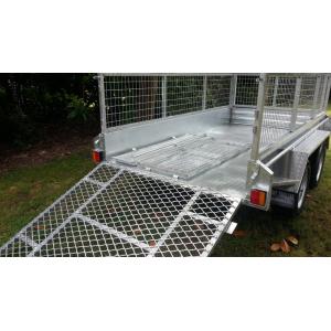 6x4 Fully Hot Dipped Galvanised Caged Trailer 750KG