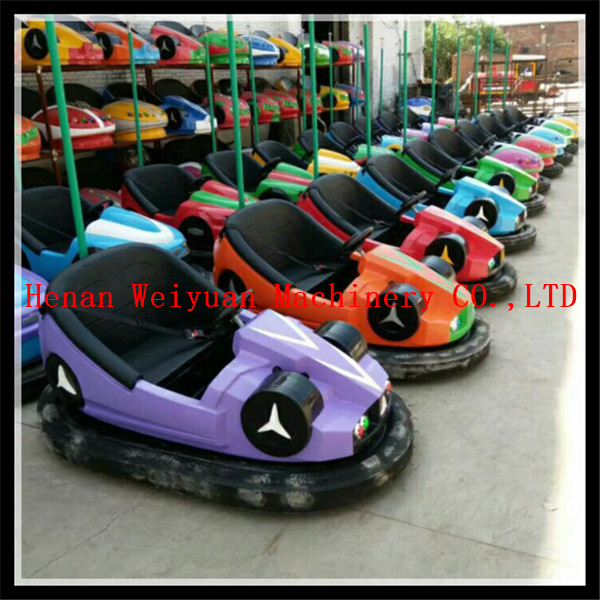 Buy 2 seats  fiberglass Amusement Rides Outdoor Indoor Floor Net Bumper Car at wholesale prices