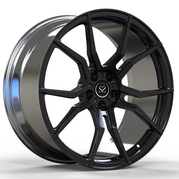 Buy Range Rover Autobiography 2023 Custom 1-PC Forged Rims 20x9.5 Polished And Black Face at wholesale prices