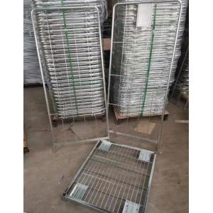 Two Side Logistics Demountable Foldable Zinc Surface Treatment