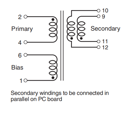 Shareway SMT Power Transformer C1048-AL for Linear LT1725 Isolated Flyback Controller