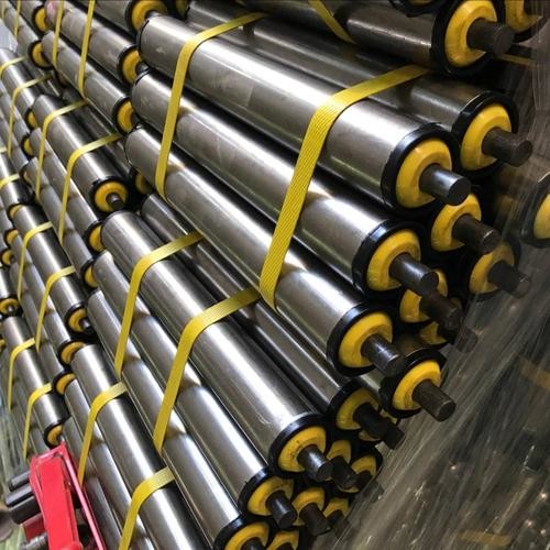 Buy Acid and alkali resistant belt conveyor acid and alkali resistant 304 stainless steel idler conveyor idler high life idl at wholesale prices