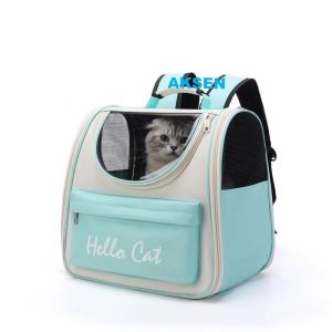 Daily Life Large Compartment Lightweight Pet Backpack Carrier Breathable and