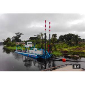 Solid Sand 400CBM/H Hydraulic Dredging Equipment Depth 11m