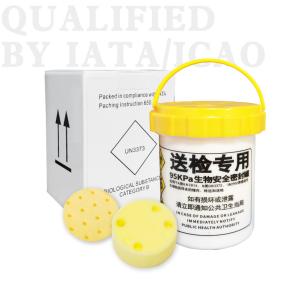 16cm Height UN2814 Box With 12-20 Laboratory Tube Capacity