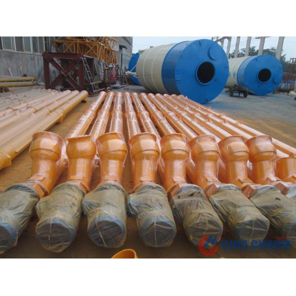 Wet Ready Mix Concrete Plant , Mini Concrete Batching Plant 50 M3/H Rated Productivity