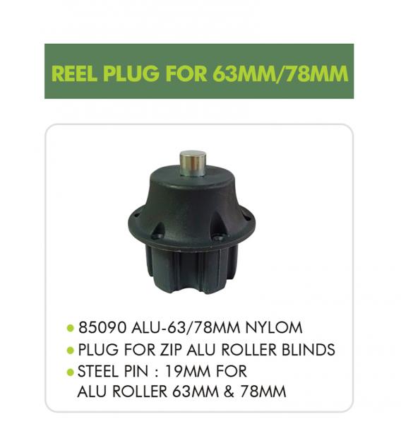 63mm 78mm Awning Roller Blind Kits Awning Round Tube Plug Repair Kit