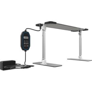 Quality 45w hydroponic growing system large coverage seedling adjustable table lamp dimmable tunable spectrum 1-23h timer for sale