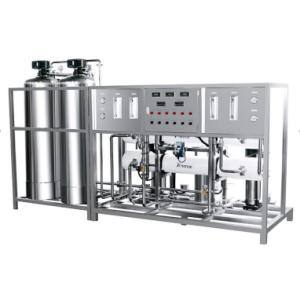Cosmetic Food Industry RO Water Treatment Machine 1000LPH With EDI