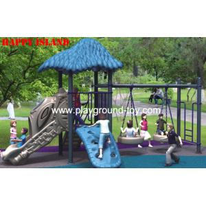 Quality Outdoor LLDPE Children Swing Sets Childrens Wooden Swing Sets For Amusement Park RKQ-5156A for sale