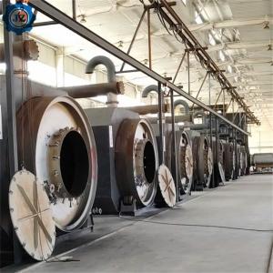 30TPD Automatic Pyrolysis Plant For Waste Tyre/Plastic Recycling To Fuel Oil