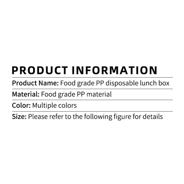 Rectangle Disposable Plastic Food Containers 0.5-1.5mm Thickness Microwave For Snack