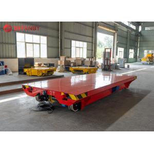 Large Duty Electrical Pipe Factory Railway Transfer Carts
