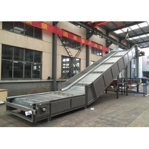 China Stainless Steel Inclined Slat Chain Conveyor for Sale on sale