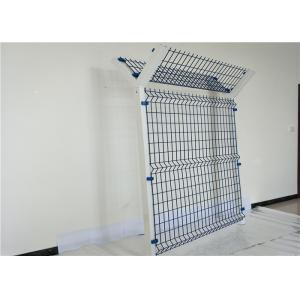 Metal Clips 70*70mm Welded Mesh Anti Theft Fence