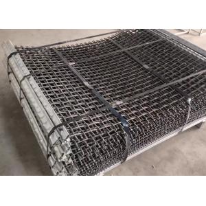 65mn Crimped Vibrating Wire Mesh For Mining Sieve Screen