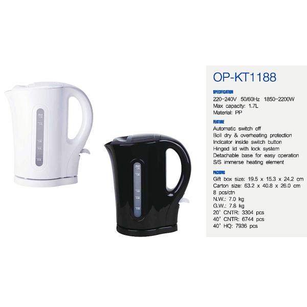 Hotel Standard Electric Kettle Functional for Kitchen HY-PL
