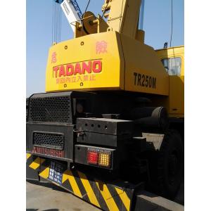 Used Rough Terrain Crane TADANO TR250M High Quality