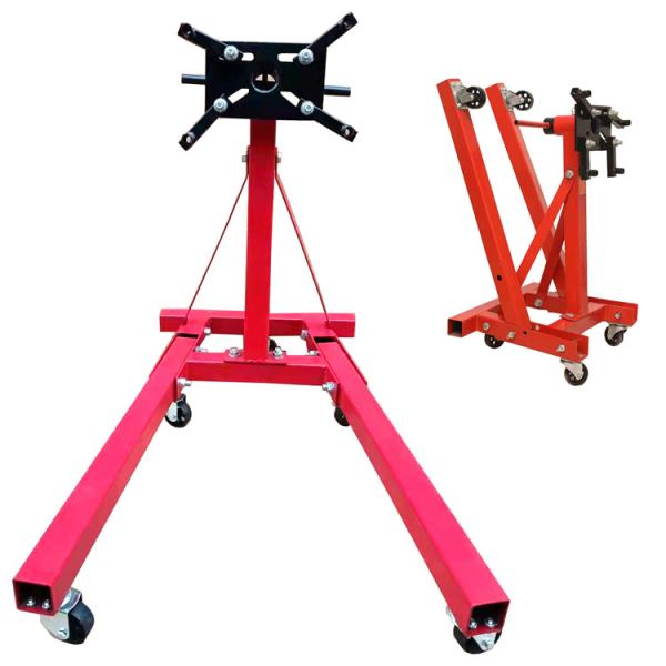 Buy 2000 Lbs Repairing Automotive Engine Stands With Gearbox at wholesale prices