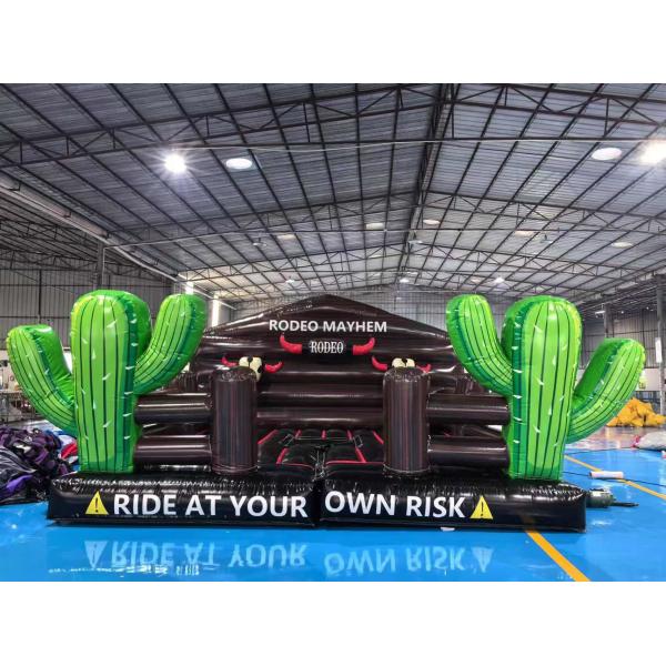 Buy Inflatable mechanical bull for sale bull riding machine at wholesale prices