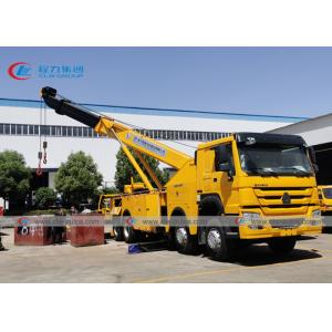 HOWO 8x4 371HP 420HP 360 Degree Rotation Road Wrecker Truck