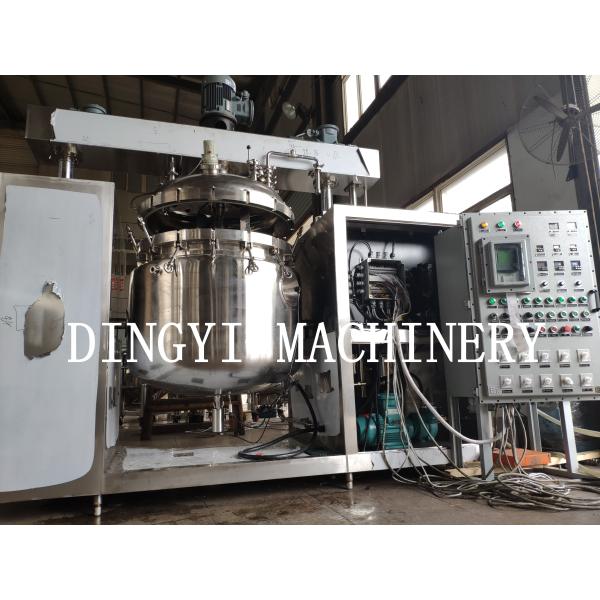 Multi Functional Cosmetic Cream Mixing Machine / Metal Lotion Manufacturing Equipment