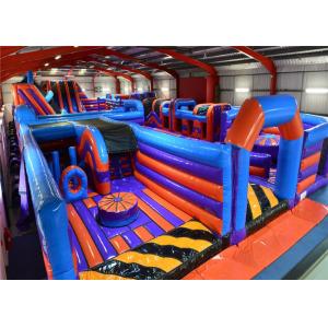 30x15m Indoor Outdoor Inflatable Playground Obstacle Couse Intercative