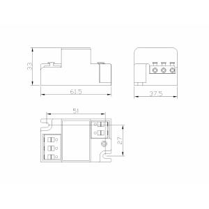 SPD06A-20 20kv 10kv T3 Led Streetlight Surge Protector