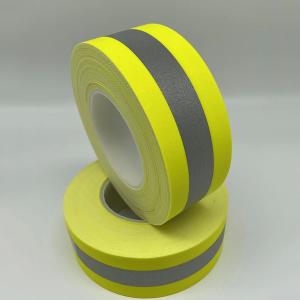 100% Cotton Safety Reflective Tape Flame Retardant High Washability