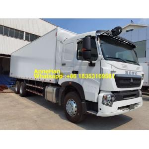 Single Cab 12 Wheels 8x4 Refrigerator Van Cargo Truck