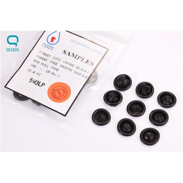 Buy Anti Static Biege Powder Free Cleanroom Finger Cots Latex Material at wholesale prices