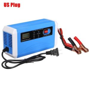 FCP Private Mold OEM 12V 24V 10A LCD Display Fast Charging Battery Charger for E