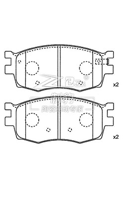 Buy Hyundai Accent,Ceramic Brake Pad,D1156,58101-1GA00,F at wholesale prices