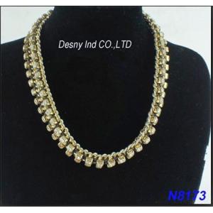 Quality Unisex Titanium Metal Jewelry Antique Bronze Necklace for Party 172g OEM for sale