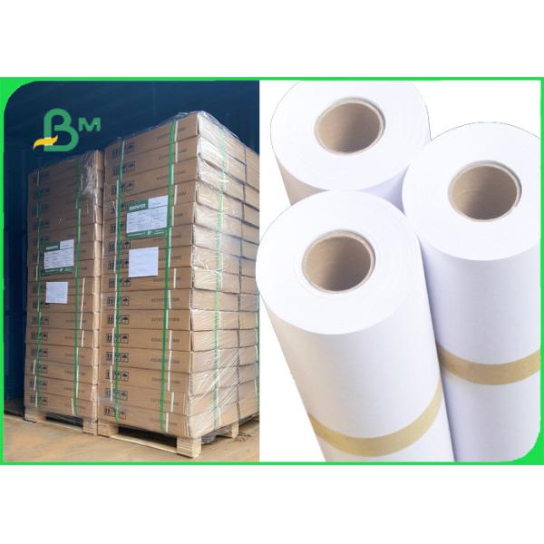 Buy 80gsm White Plotter Paper For HP Inkjet Printers 20" x 50yards 2" core size at wholesale prices