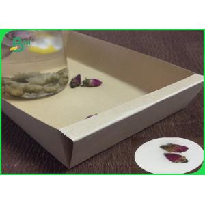 Food Pack Grade Wrapping Boad Paper Waterproof Coated Paper Box