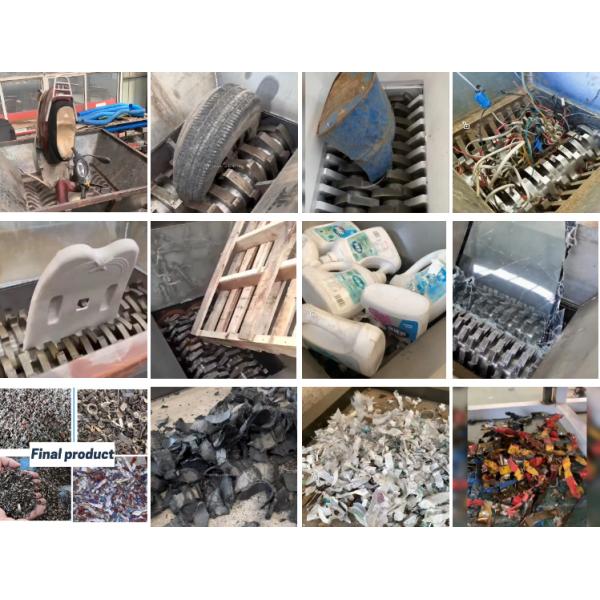 Heavy Duty Double Shaft Shredder Machine Metal Shredder Wood Shredder, Twin Shaft Shredder, Pallet Shredder