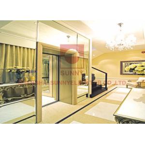 Panoramic Residential Home Elevators Passenger Lifts For Homes Safe Convenient