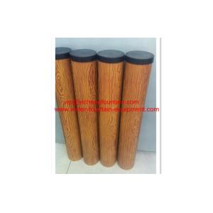 Moveable Water Fountain Equipment Combined Musical Fountain Basin Wooden Pattern