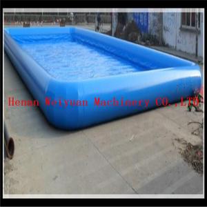 Buy cheap 15*20m PVC0.9mm big water park equipment inflatable swimming pool bubble from wholesalers
