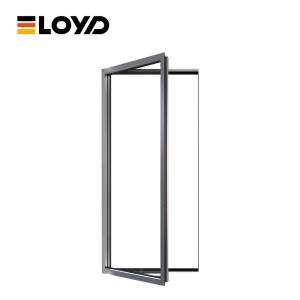 Thermal Insulated Aluminum Frame Casement Windows Replacement Bronze Grey