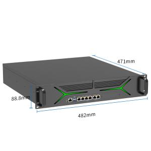 Lga1700 2u Dual Socket Intel H610 Chipset Rackmount Server