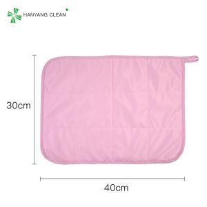 30x40cm Reusable Microfiber Cleanroom Wipes for Pharma Factories