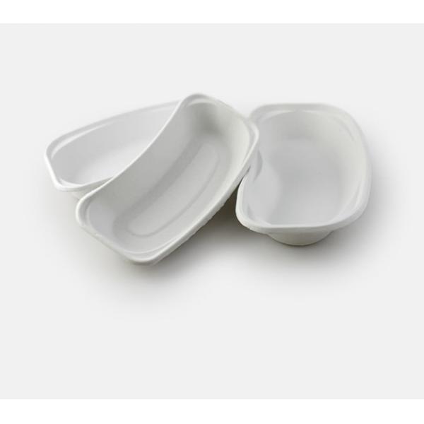 Degradable Recycled Newspaper Pulp 700ml Medical Kidney Dish