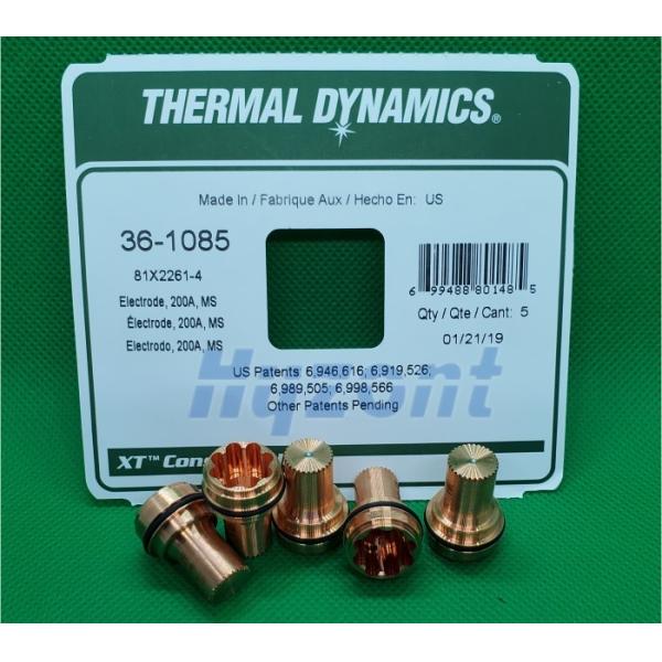 Buy XT301 200A 36-1085 Thermal Dynamics Plasma Cutter Electrode at wholesale prices