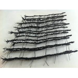 Black plastic 3D Mesh Fabric