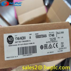 Quality 1746-NO8V Allen Bradley SLC 8 Point Analog Output Module for sale